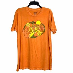 Midnight Rider Eric Clapton Vintage Wash Band Tee Shirt